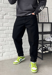 Фото - Универсальные мужские джинсы Staff 19 black regular mom - Men box