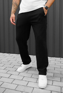 Фото - Спортивні штани прямого крою Staff lak black - Men box