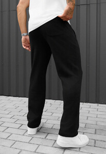 Фото - Спортивні штани прямого крою Staff lak black - Men box