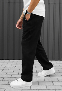 Фото - Спортивні штани прямого крою Staff lak black - Men box