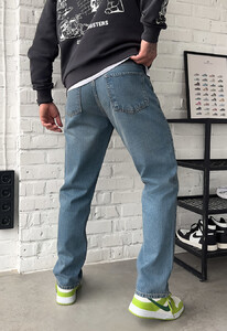 Фото - Повсякденні джинси для чоловіків Staff 3 blue baggy - Men box