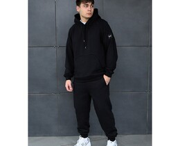 Фото - Черный оверсайз костюм Staff es black oversize - Men box