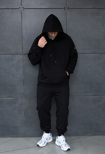 Фото - Черный оверсайз костюм Staff es black oversize - Men box