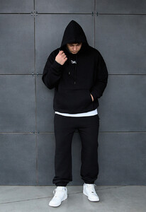 Фото - Универсальный мужской костюм Staff sei logo black oversize - Men box