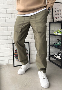 Фото - Базові чоловічі штани карго Staff cargo me khaki - Men box