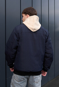 Фото - Демісезонний чоловічий бомбер Staff mafi navy - Men box