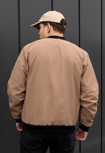 Фото - Світло-коричневий бомбер Staff sevi light brown - Men box