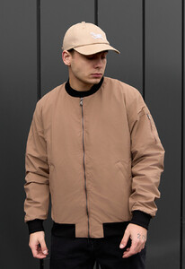 Фото - Світло-коричневий бомбер Staff sevi light brown - Men box