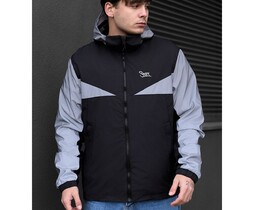 Фото - Молодіжна куртка для хлопців Staff vob black & reflective - Men box