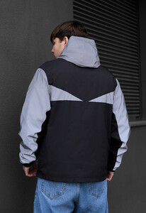 Фото - Молодіжна куртка для хлопців Staff vob black & reflective - Men box