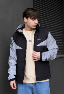 Фото - Молодіжна куртка для хлопців Staff vob black & reflective - Men box