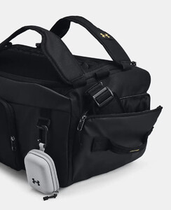 Фото - Спортивная унисекс сумка для зала Under Armour Contain Duo MD BP Duffle черного цвета - Men box