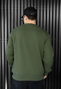 Фото - Брендированный свитшот цвета хаки Staff khaki logo - Men box