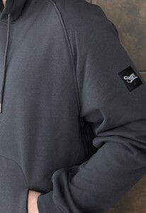 Фото - Універсальний спортивний костюм Staff es dark gray oversize - Men box
