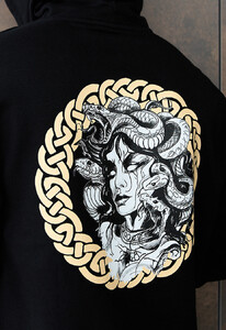 Фото - Оверсайз худи с принтом Staff medusa & snake oversize - Men box