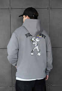 Фото - Молодіжне оверсайз худі Staff sport bunny oversize - Men box