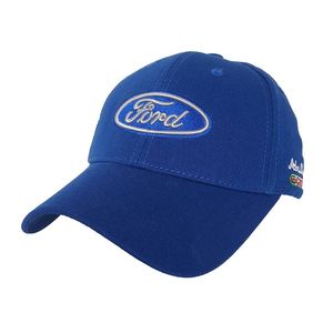 Фото - Бейсболка бренда Sport Line из хлопка синяя с лого Ford - Men box