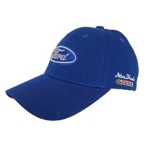 Фото - Бейсболка бренда Sport Line из хлопка синяя с лого Ford - Men box