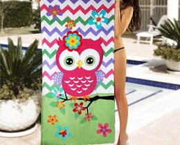 Фото - Пляжное детское полотенце с ярким рисунком - Men box