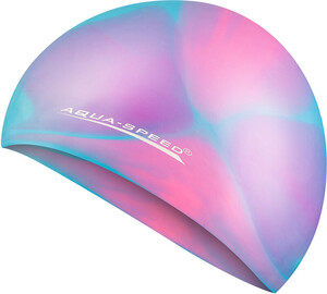 Фото - Стильна шапочка Aqua Speed BUNT 5625 мультиколор для басейну - Men box