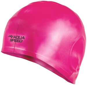 Фото - Рожева шапочка для плавання із захистом для вух Aqua Speed EAR CAP VOLUME 60472 - Men box
