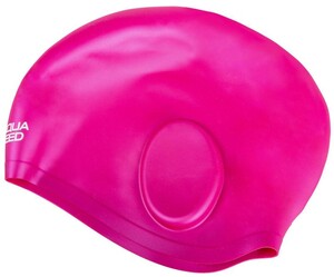Фото - Рожева шапочка для плавання із захистом для вух Aqua Speed EAR CAP VOLUME 60472 - Men box