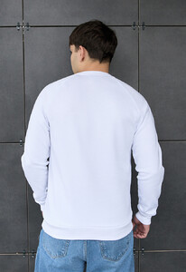 Фото - Свитшот с красной окантовкой Staff kant logo white - Men box