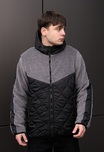Фото - Хутряна куртка для чоловіків Staff lerx gray - Men box