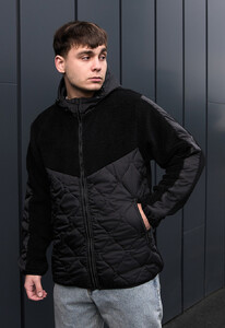 Фото - Молодіжна куртка для хлопців Staff lerx black - Men box