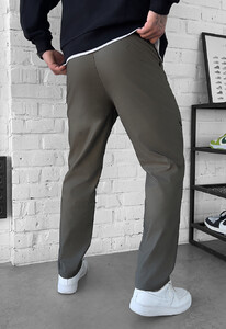 Фото - Однотонні штани карго Staff cargo me dark khaki - Men box