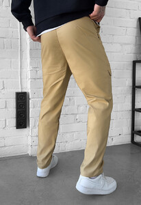 Фото - Универсальные бежевые штаны Staff cargo me beige - Men box