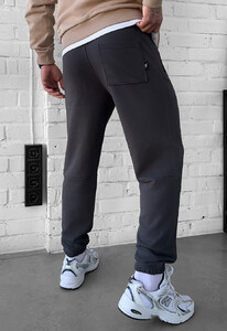 Фото - Темно-сірі спортивні штани Staff nib dark gray - Men box