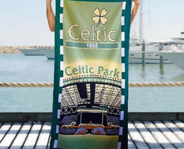 Фото - Мужское пляжное полотенце Shamrock с лого Celtic Park - Men box
