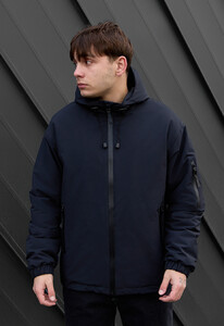 Фото - Базова темно-сіра куртка Staff jun dark gray - Men box