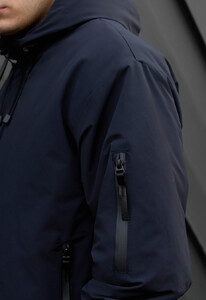Фото - Базова темно-сіра куртка Staff jun dark gray - Men box