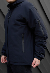 Фото - Базова темно-сіра куртка Staff jun dark gray - Men box