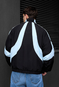 Фото - Молодіжна чоловіча вітровка Staff tepy black & light blue - Men box
