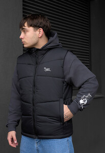 Фото - Жилетка на кожен день Staff jova black logo - Men box