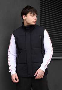 Фото - Базова темно-сіра жилетка Staff kovy dark gray - Men box