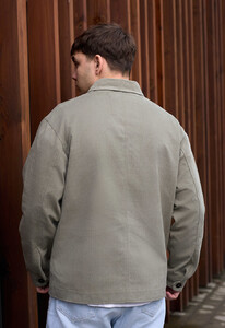 Фото - Куртка оливкового кольору Staff zumi gray olive - Men box