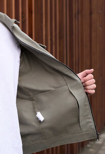 Фото - Куртка оливкового кольору Staff zumi gray olive - Men box