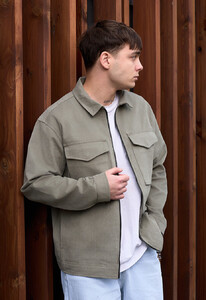Фото - Куртка оливкового кольору Staff zumi gray olive - Men box