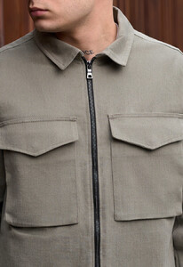 Фото - Куртка оливкового кольору Staff zumi gray olive - Men box