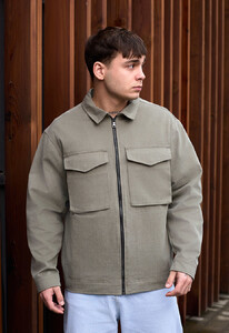 Фото - Куртка оливкового кольору Staff zumi gray olive - Men box