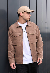Фото - Весняна куртка для чоловіків Staff zumi light brown - Men box