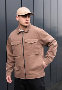 Фото - Весняна куртка для чоловіків Staff zumi light brown - Men box