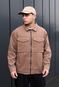 Фото - Весняна куртка для чоловіків Staff zumi light brown - Men box