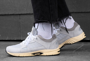 Фото - Молодіжні кросівки сірого кольору Staff gray - Men box