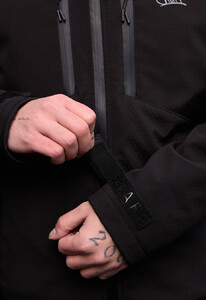 Фото - Демісезонна куртка для чоловіків soft shell Staff nexu black logo - Men box