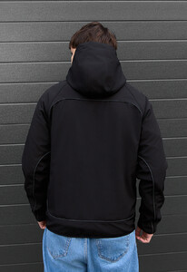 Фото - Базова чоловіча куртка soft shell Staff oki black reflective - Men box